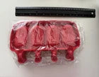 Red Popsicle Silicone Mold – 4 Cavity Split Fade Pattern (2-Pack)