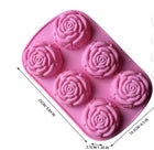 Molde de Silicona con Forma de Rosa – Pasteles, Chocolate, Dulces y Más
