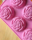 Molde de Silicona con Forma de Rosa – Pasteles, Chocolate, Dulces y Más