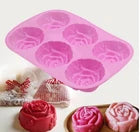 Molde de Silicona con Forma de Rosa – Pasteles, Chocolate, Dulces y Más