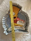 Wilton® Bart Simpson Cake Pan – Vintage Aluminum (1990) with Instructions