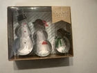 Meri Meri® Snowman Cookie Cutters – Set of 3 Metal Cutters
