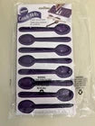 Compartilhar Forma de Silicone para Doces em Formato de Colher Wilton, Cor Roxa