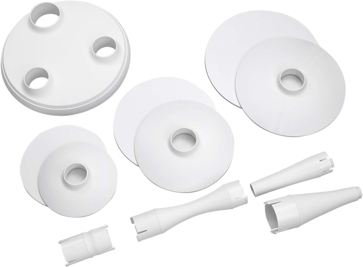 Wilton® 3-Tier Wedding Cake Stand – White Pillar Display, Holds 10", 12" & 14" Cakes (New)