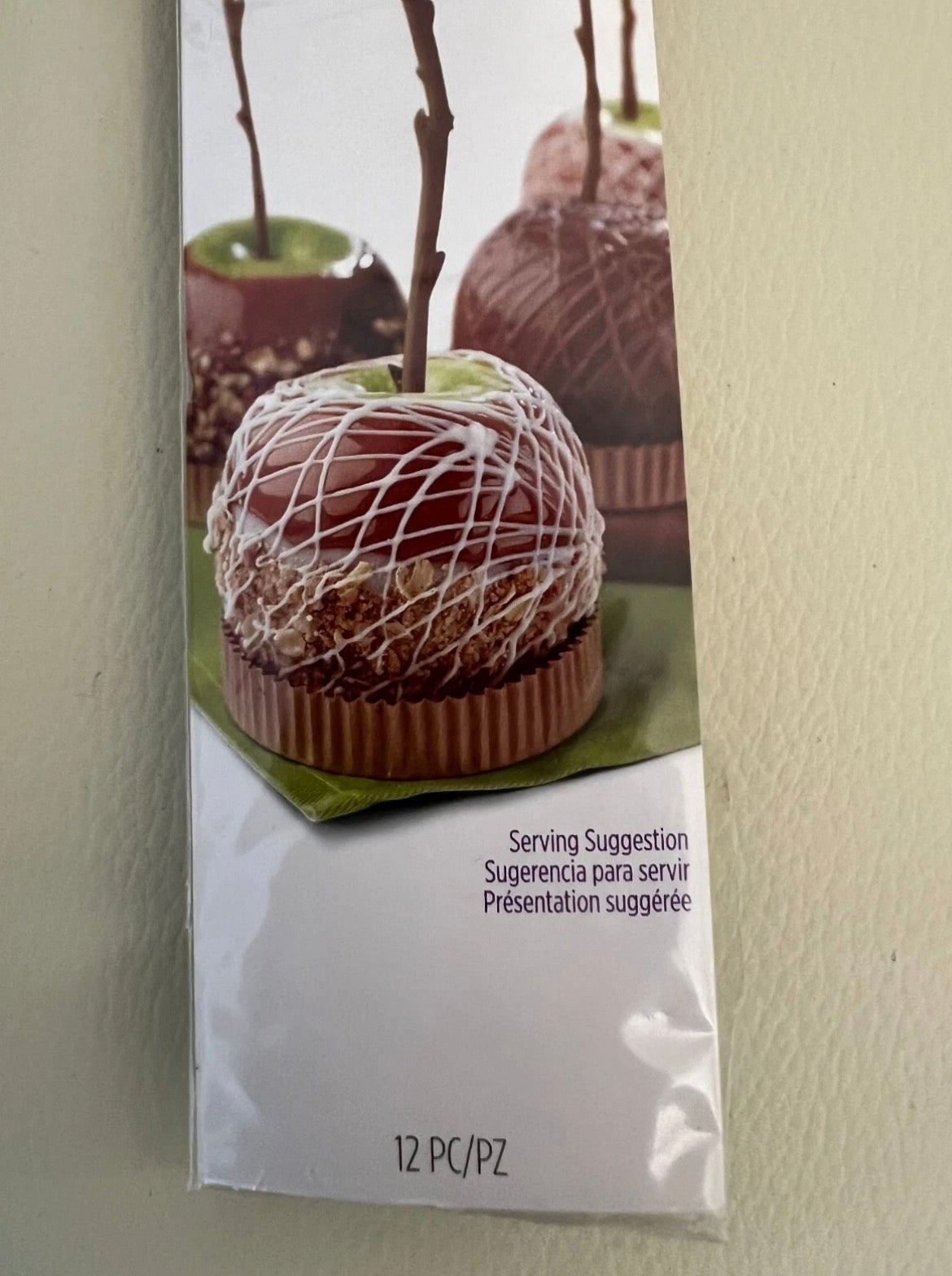 Nuevos palitos para dulces/manzanas acarameladas Wilton Tree Branch Cake Pop – Paquete de 12 – Suministros para fiestas de Halloween y Acción de Gracias – Difíciles de encontrar
