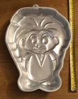 Wilton Troll Cake Pan Mold Aluminum Vintage Troll Character #2105-6712 1992