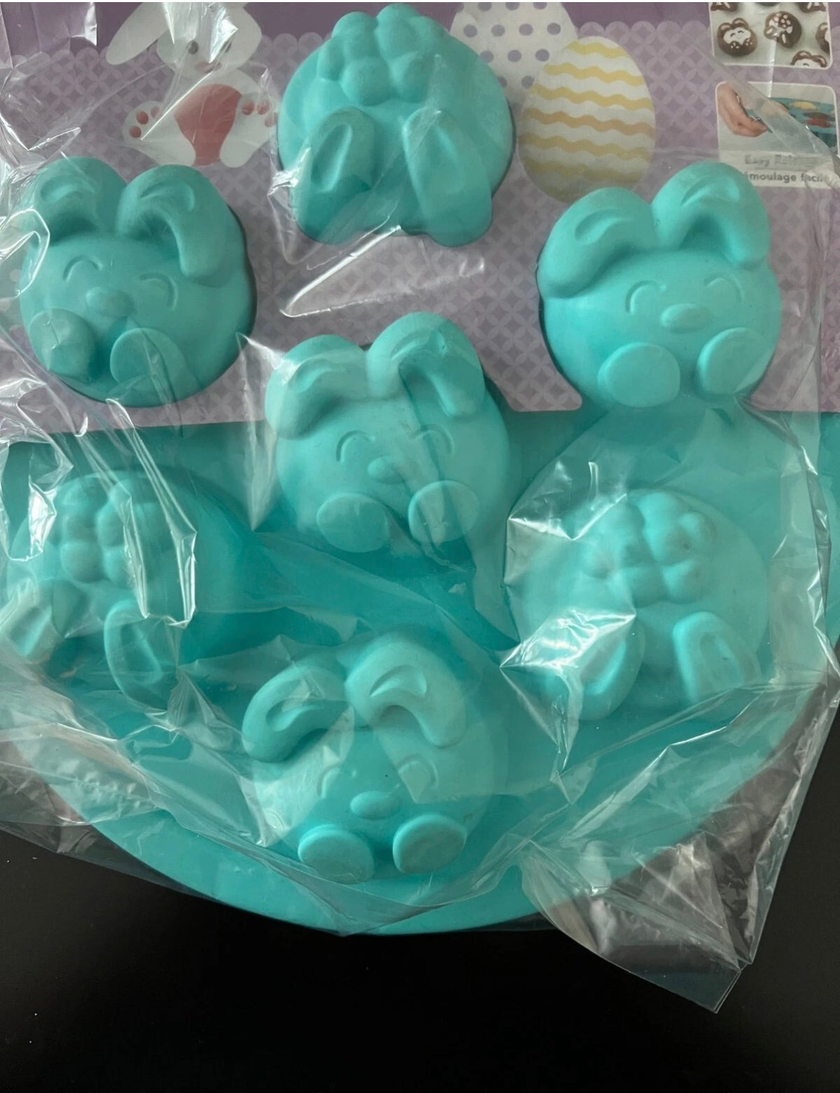 Trudeau® Structure Silicone Easter Bunny Cupcake – BPA Free