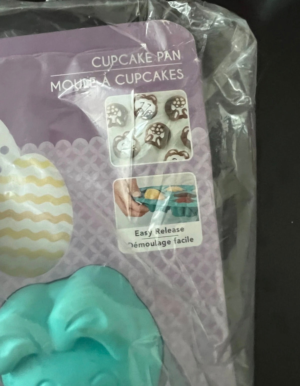 Trudeau® Structure Silicone Easter Bunny Cupcake – BPA Free