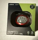 Urban Gear 10 LED Headlamp – 35 Lumen IPX4 Splash Resistant, 3 Modes, Batteries Included