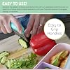 Crinkle Cutters Set of 3 Stainless Steel Fruit/Vegetable Slicers NEW