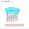 Crinkle Cutters Set of 3 Stainless Steel Fruit/Vegetable Slicers NEW