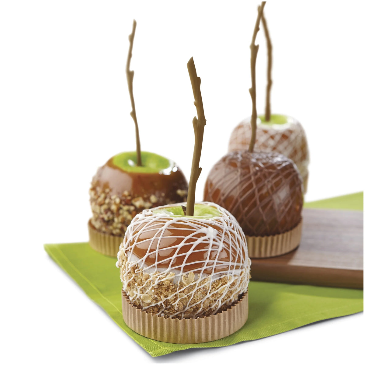 Nuevos palitos para dulces/manzanas acarameladas Wilton Tree Branch Cake Pop – Paquete de 12 – Suministros para fiestas de Halloween y Acción de Gracias – Difíciles de encontrar