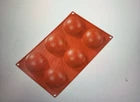 Fat Daddio's Silicone 6-Cavity Chocolate Bomb Mold SMF-002