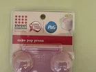 Sweet Creations® Round Cake Pop Press (Pink) – Makes 5 Cake Pops