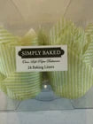 Simply Green Medium Tulip Baking Cups – Cupcake & Muffin Liners