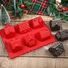 3D Gingerbread House Silicone Mold