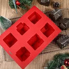 3D Gingerbread House Silicone Mold