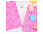 Formas de Silicone para Pirulitos – 2 Pacotes, 8 Cavidades