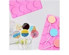 Formas de Silicone para Pirulitos – 2 Pacotes, 8 Cavidades
