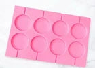 Formas de Silicone para Pirulitos – 2 Pacotes, 8 Cavidades