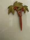 Coconut Palm Tree Cupcake & Cake Toppers – Set of 12 (New)