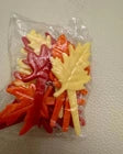 Happy Thanksgiving Fall Leaf Cupcake Toppers & Picks (New)