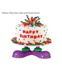 Wilton® Silly Feet Cake & Treat Stand – 10" Round (New in Original Box)