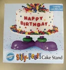 NUEVO Soporte para tartas Wilton Silly Feet Expositor de cupcakes y postres con caja 25,4 cm Fiesta
