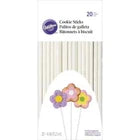 Wilton® Cookie Sticks – 20 Count, 6-Inch White Paper Sticks
